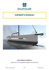 Dufour 530 Owner's Manual