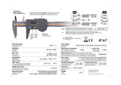 Sylvac 810.9707 Instructions