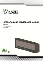 RGB Technology 314-05-01 Operation And Maintenance Manual