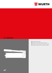 Würth 1952 004 001 Translation Of The Original Operating Instructions