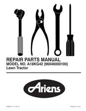 Ariens A18KG42 Repair Parts Manual