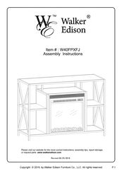 We W40FPXFJ Assembly Instructions Manual