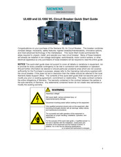 Siemens UL1066 WL Quick Start Manual