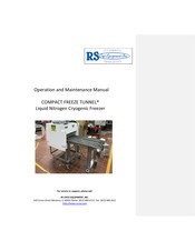 RS COMPACT FREEZE TUNNEL Operation And Maintenance Manual
