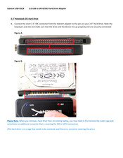 Hitachi Sabrent USB-DSC8 Instruction Manual