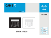 CAME STDCSN Manual