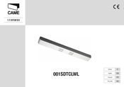 CAME 001SDTCLWL Manual