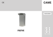 CAME PXDTVE Manual