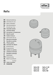 Reflex Refix C-DE Instructions For Use Manual