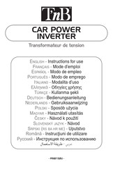 T'nB PINB150U Instructions For Use Manual