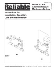 Reliable B1 Instructions For Installation, Operation Care And Maintenance