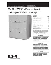Eaton VacClad-W Instruction Booklet