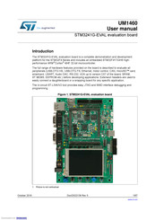 ST STM3241G-EVAL User Manual