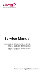 Lennox LM012CI-100T432-1 Service Manual