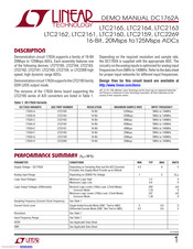 Linear Technology LTC2269 Demo Manual