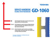 Toshiba GD-1060 Service Handbook