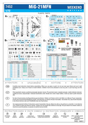 Eduard WEEKEND 7452 Manual
