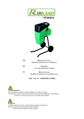 Ribiland ESS2504 User And Maintenance Manual
