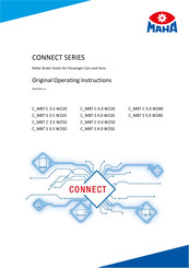 MAHA C_MBT C 3.5 W220 Original Operating Instructions