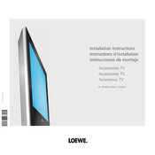 Loewe 67202 Series Installation Instructions Manual