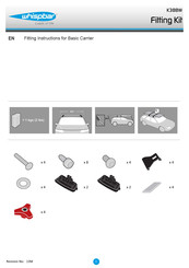 Whispbar K388W Fitting Instructions Manual