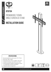B-Tech BT8704 Installation Manual