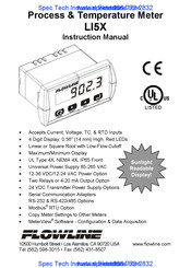 FlowLine LI50-1001 Instruction Manual