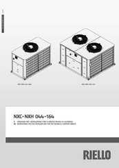 Riello NXC 142 Instructions For The Installer And For The Technical Support Service