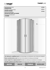 Artweger TwistLine 5TR1 Series Assembly Instructions Manual