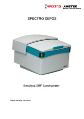 SPECTRO XEP05 Original Operating Instructions