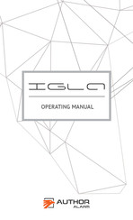 AUTHOR Alarm IGLA Operating Manual