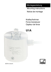 HBM U1A Mounting Instructions