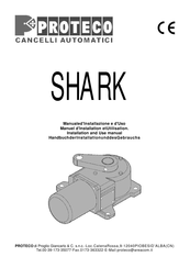 Proteco Shark Installation And Use Manual