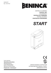 Beninca Start Operating Instructions Manual