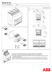 Abb Emax X1 UL Manual