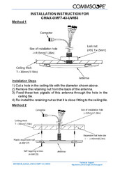 CommScope Antenna User Manuals Download | ManualsLib