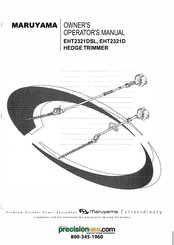 Maruyama EHT2321D Owner's/Operator's Manual