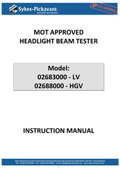 Sykes-Pickavant 02683000 - LV Instruction Manual