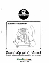 Maruyama BL6500SP Owner's/Operator's Manual
