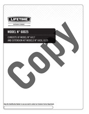 Lifetime 6426 Manual