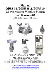 Reinhardt MWS 10 Manual
