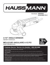 Haussmann 59595063 Operator's Manual