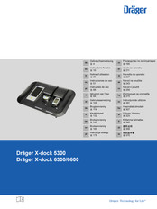 Dräger X-dock 5300 Pac Instructions For Use Manual