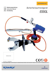 Klauke ESSGL Instruction Manual