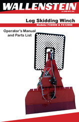 Wallenstein FX8000 Operator's Manual And Parts List