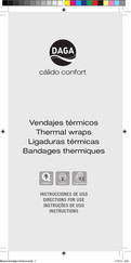 Daga Thermal wraps Directions For Use Manual