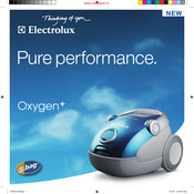 Electrolux Oxygen+ Manual