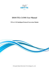Ebyte E810-TTL-CAN01 User Manual