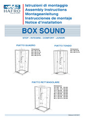 HAFRO BOX SOUND COMFORT Assembly Instructions Manual