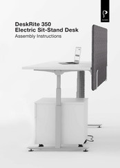 Posturite DeskRite 350 Assembly Instructions Manual